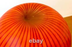 14 Salviati Asti Signed Murano Italian Studio Art Glass Zucca Vase Vtg Mcm