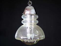 1970s Space age vintage Murano glass chandelier