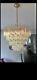 1970s VINTAGE CAMER MURANO GLASS VENINI CHANDELIER 91 CRYSTALS