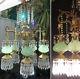 5Lt Vintage Serpent fish Brass Bronze Opaline JADE Murano glass Chandelier lamp