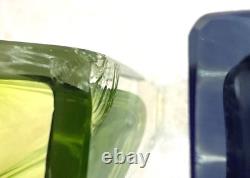 60's 4pc Vintage Murano Sommerso MCM Shot Glasses k Italy Venice, See Pics