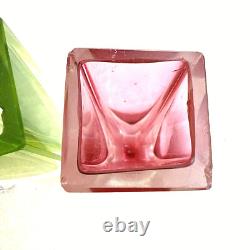 60's 4pc Vintage Murano Sommerso MCM Shot Glasses k Italy Venice, See Pics