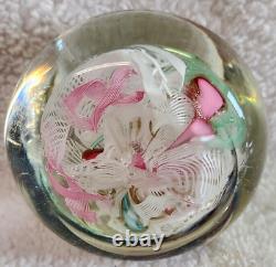 7 Lot Gorgeous Vintage Handblown Murano Glass Paperweights Eggs/Rounds/Flattened