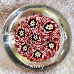 7 Lot Gorgeous Vintage Handblown Murano Glass Paperweights Eggs/Rounds/Flattened