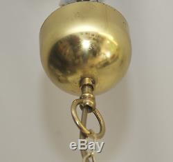 70er Murano Deckenlampe Pendelleuchte Glasschirm Pendant 1 Light Glass Vintage