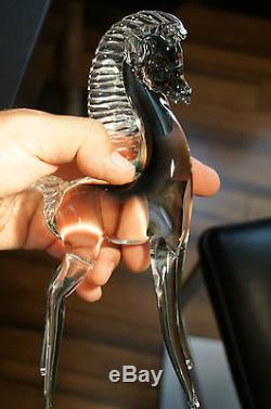 A Beautiful Vintage Archimede Seguso Murano Glass Horse