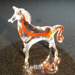 A Beautiful Vintage Murano Glass Horse