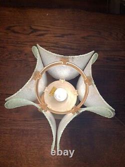 AKA Vintage Retro German Table Lamp From 1970s, Murano Glass, Mid-Century