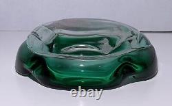 ALFREDO BARBINI MURANO GLASS FISH BOWL Vintage Mid Century