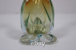 ALFREDO BARBINI Murano Glass Duck Goose Sommerso Art Glass Vintage 50s Italy