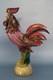 Amazing Vintage Murano Glass Rooster! Gorgeous. 13 H