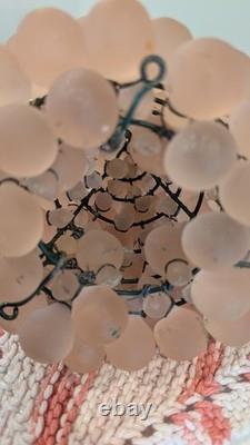 An Amazing Vintage-grappoli D' Uva A Masterpiece Murano, Italy, Glass Cluster
