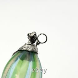 Angini Murano Glass Fine Italian Silver 800 Vittorio Clown Ornament Vintage