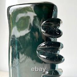 Archimede Seguso Murano Glass Vase 1950s Venini Barovier Flavio Poli Vintage