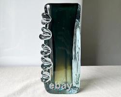 Archimede Seguso Murano Glass Vase 1950s Venini Barovier Flavio Poli Vintage