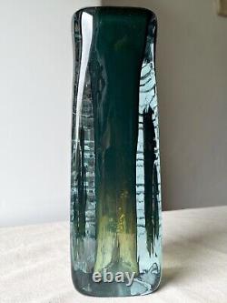 Archimede Seguso Murano Glass Vase 1950s Venini Barovier Flavio Poli Vintage