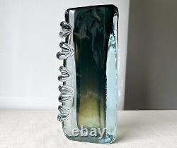 Archimede Seguso Murano Glass Vase 1950s Venini Barovier Flavio Poli Vintage