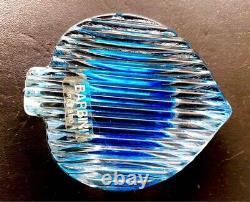 BARBINI MURANO vintage glass ashtray paperweight