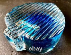 BARBINI MURANO vintage glass ashtray paperweight