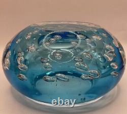 BIG Vintage Murano Glass Geode Bullicante Bowl 6 5lbs 9.3oz Super SEXY