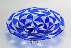 Barovier & Toso Murano Glass Bowl Intarsio Ercole Barovier Vintage Art Signed