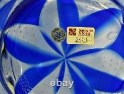 Barovier & Toso Murano Glass Bowl Intarsio Ercole Barovier Vintage Art Signed