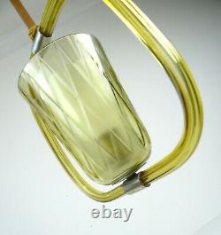 Barovier & Toso Murano Glass MID Century Chandelier Ceiling Lamp Art Deco
