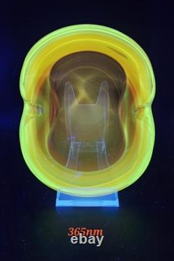 Beautiful Vintage Murano Sommerso Flavio Poli Seguso Glass Bowl Dish Ashtray 6.5