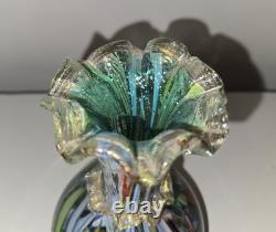 Bizantino Vintage Murano Glass Tutti Frutti Vase By AVEM