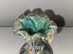 Bizantino Vintage Murano Glass Tutti Frutti Vase By AVEM