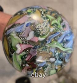 Bizantino Vintage Murano Glass Tutti Frutti Vase By AVEM
