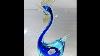 Blue Bird Murano Glass Figurine