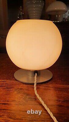 CASAMANIA Vintage Italian Glass Table Lamp With Murano Glass, Retro Lighting