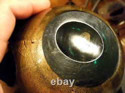 Carlo Scarpa 10 Sommersi a Bugne Vintage 30s Glass Bulges Vase Murano Venini