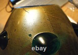 Carlo Scarpa 10 Sommersi a Bugne Vintage 30s Glass Bulges Vase Murano Venini