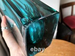 Cenedese Murano Italy blown glass vase Antonio da Ros Signed Vintage Collectible