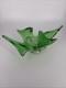 Chalet Lorraine Murano Glass MCM DECORATIVE GLASS Green 1970s 1960s Vintage