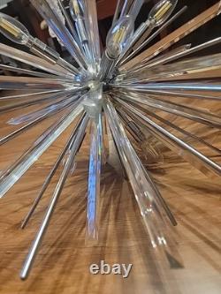 Chandelier murano glass triedo sputnik Vintage style Venini style Gorgeous