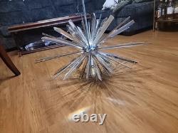 Chandelier murano glass triedo sputnik Vintage style Venini style Gorgeous