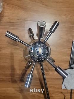 Chandelier murano glass triedo sputnik Vintage style Venini style Gorgeous