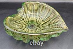 Cordonato d'oroMCM vintage MURANO glass ash tray Borovier Toso