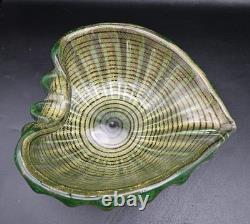 Cordonato d'oroMCM vintage MURANO glass ash tray Borovier Toso