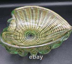 Cordonato d'oroMCM vintage MURANO glass ash tray Borovier Toso
