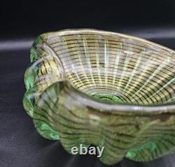 Cordonato d'oroMCM vintage MURANO glass ash tray Borovier Toso