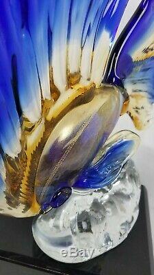 Exceptional Vintage Italian Murano Art Glass Fish