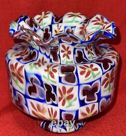 Fratelli Toso Murano Vintage Millefiori Daisy Clover Mosaic Italian Art Glass