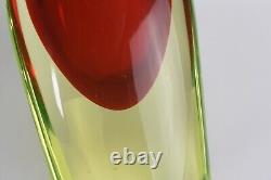 Gino Cenedese Vase Vintage Murano Glass Huge 15 Tall