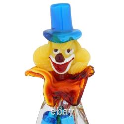 GlassOfVenice Vintage Murano Glass Clown With Guitar