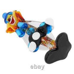GlassOfVenice Vintage Murano Glass Clown With Guitar