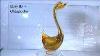 Golden Murano Bird